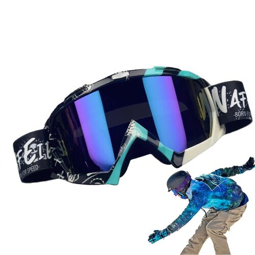 D'hiver Des Lunettes De Ski Pour Les Hommes Et Les Femmes - Protection Uv Lunettes De Neige, Anti-Brouillard, Haute Performance Sports De Neige, Des Lunettes, Des Lentilles De Couleur