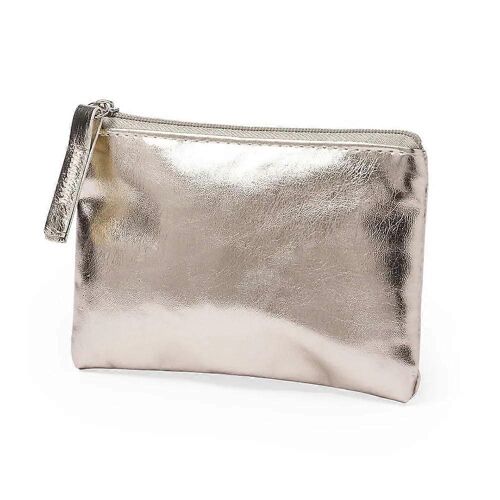 3 x Petit PU Cuir Portefeuille pour les Clés, Imperméable à l'eau, Transparent, Fermeture à Glissière, Portable, 21 x 15 cm, Taille unique