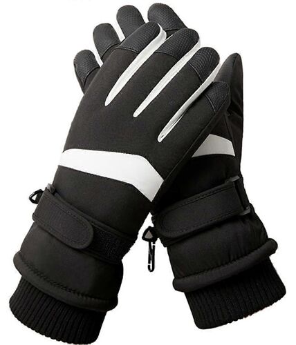 Hjkiopc Gants De Ski D'hiver Pour Femmes, Coupe-Vent, De La Neige Écran Tactile Compatible, Isolation Thermique, Épaissi Pour Les Skieurs