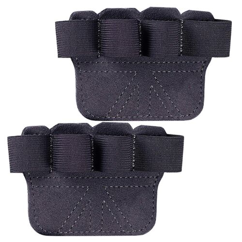 Multifonctionnel Panorama Main Penit Gants d'Entraînement - Respirant Grip Gants pour Hommes et Femmes, Grip Élastique, Gris