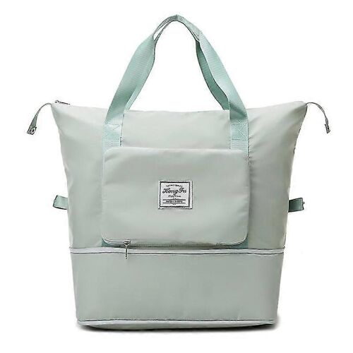 Femmes de grande capacité pliage sac de voyage, sac à bagages, humide et sec, séparation des sports portable sac d'épaule, imperméable léger bagage à main