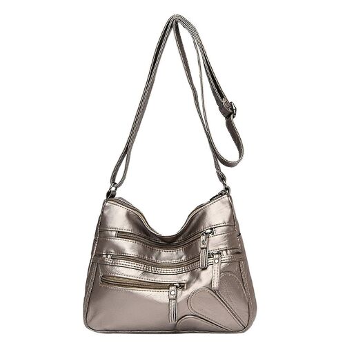 Sac Bandoulière Sacs À Main Pour Les Femmes Sangle Réglable Casual Sac À Bandoulière Une Taille De Bronze, Matériau Résistant Et Léger, Design