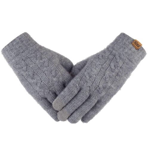 Chaud De L'écran Tactile Gants Avec De La Laine Doublure Polaire Pour Envoyer Des Sms