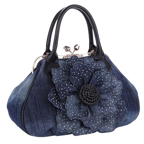 Denim Épaule Seau Sac À Main