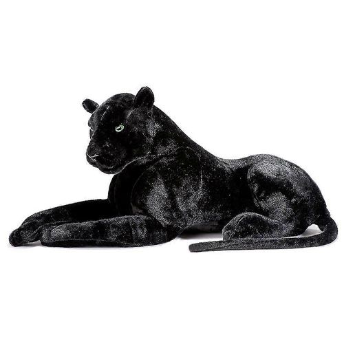Peluche réaliste panthère noire Deluxe Paws, grande taille, 100 cm