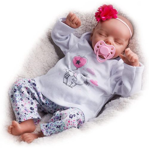 Poupées reborn réalistes, 43 cm, nouveau-nés réalistes avec kit d'allaitement pour enfants de 3 ans et plus ou collection.