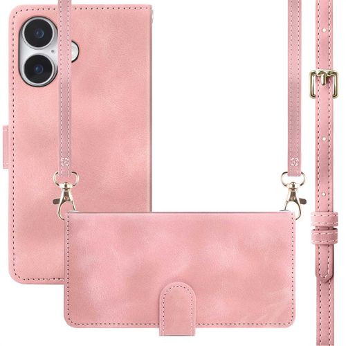 imoshion Etui de télephone portefeuille avec cordon iPhone 17 Rose