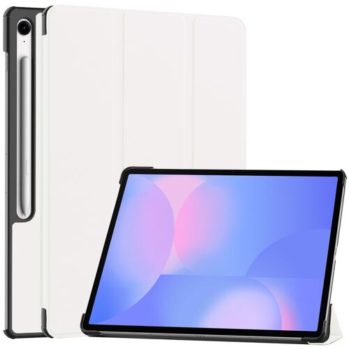 Etui Samsung Galaxy Tab S10 Lite 5G Smartcover pliable blanc avec stand - Housse coque de protection Samsung Galaxy Tab S10 Light 5G - Accessoires tablette pochette XEPTIO : Exceptional Smart case !