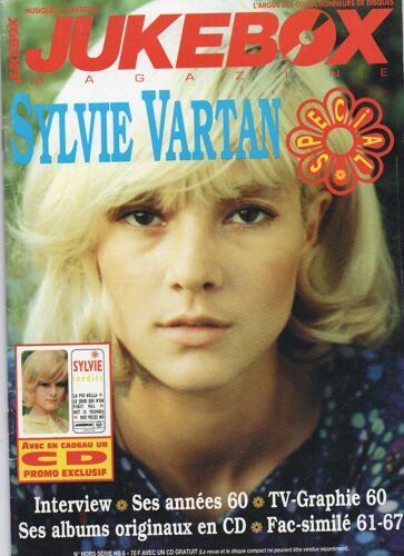 Revue Juke Box Magazine Special Sylvie Vartan (Avec Cd)