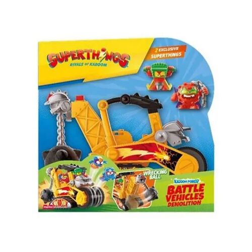 Véhicule de combat de démolition - SUPERTHINGS RIVALS OF KABOOM - Superthings Kazoom Power - Battle Vehicle Demolition