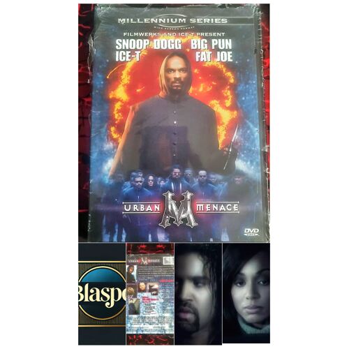Dvd Urban Menace (Millennium Series) - Snoop Dogg, Big Pun, Ice-T, Fat Joe - Action/Horreur
