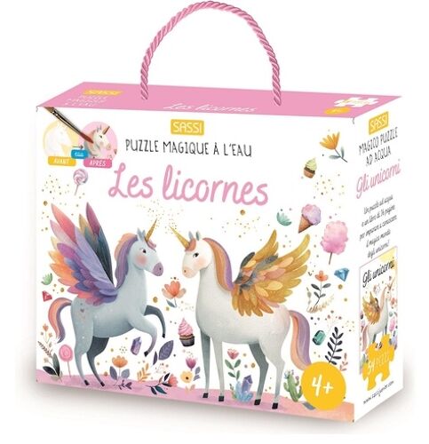 Les Licornes - Puzzle Magique À L'eau