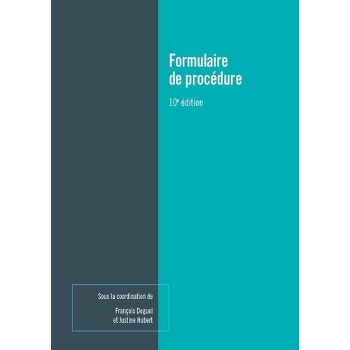 Formulaire De Procédure