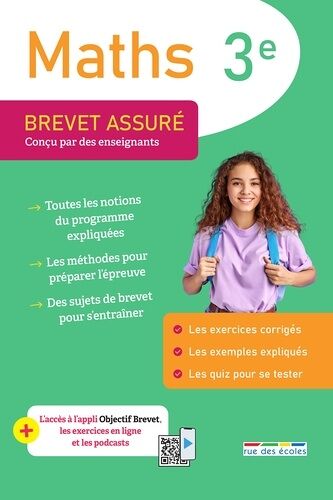 Maths 3e - Brevet Assuré - Edition 2025