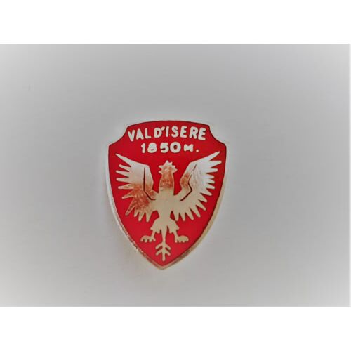 No Pins Ville Val D'isere 1850m Blason Armoiries / Fermeture Épingle 