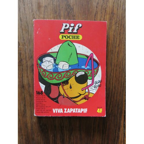 Pif Poche N°168, Viva Zapatapif. Août 1979