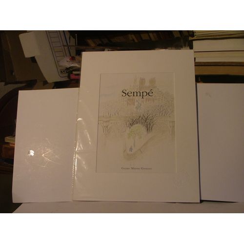 Illustration Sempé N° 920 - Galerie Martine Gossieaux