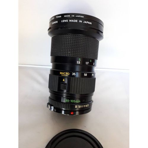 CANON ZOOM FD 35-105 mm F 3.5 MACRO