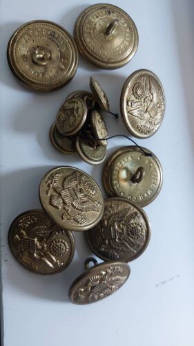 Boutons Armée Américaine