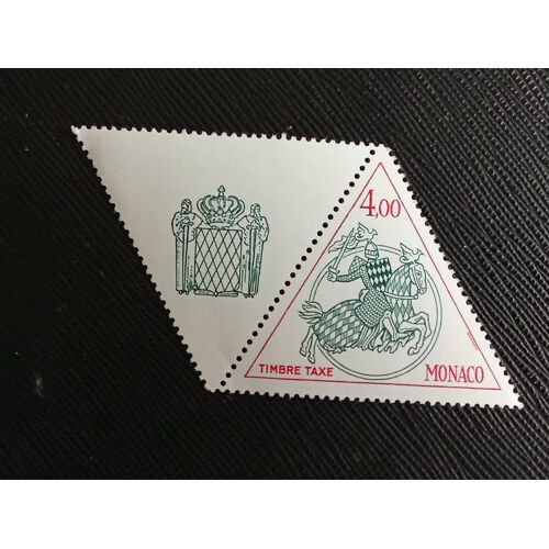 Timbre Monaco Y T T 72 Chevalier 1982 (021209 )