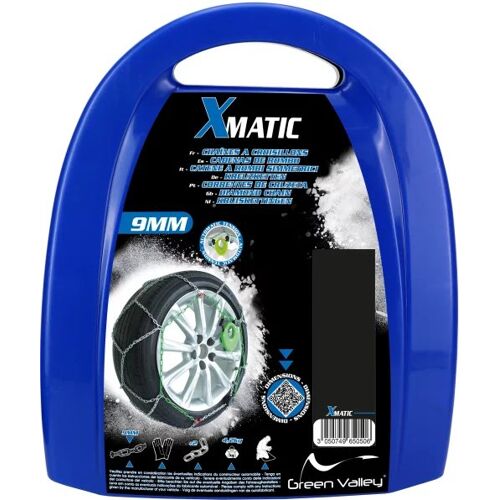 2 Chaines Neige Greenvalley Xmatic 90