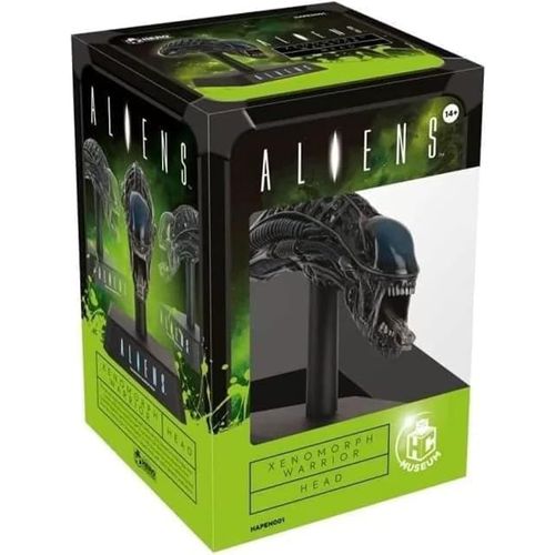 Figurine Eaglemoss : Aliens & Predator Museum - Xenomorph Warrior Head (Hero Collector Collection) 15 Cm