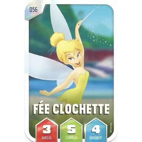 Carte E. Leclerc 2025 - Découvre La Magie De Disney - Fée Clochette, N° 056 56