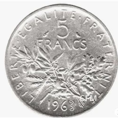 Pièce 5 Francs 1963