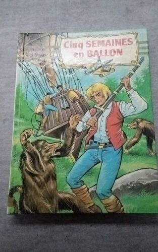 Cinq Semaines En Ballon Imprimé En Tchécoslovaquie Édition Mars 87