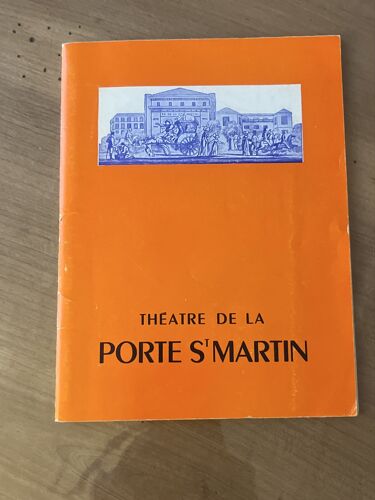Programme Du Théâtre De La Porte Saint - Martin À  Paris Saison 1965-1966, 