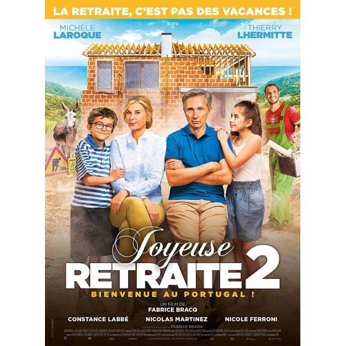 Joyeuse Retraite 2 ! - Affiche Originale De Cinéma - Format 120x160 Cm - Un Film De Fabrice Bracq Avec Thierry Lhermitte, Michèle Laroque, Gabriela Barros, Constance Labbé, Nicolas Martinez - 2022