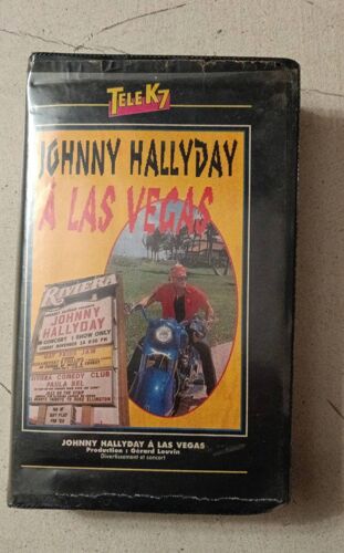 Vhs Johnny Hallyday À Las Vegas