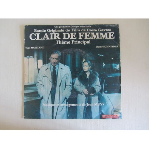 Clair De Femme : Bande Originale Du Film De Costa Gavras Avec Romy Schneider - Yves Montand
