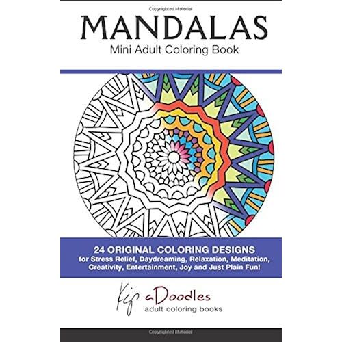 Mandalas: Mini Adult Coloring Book