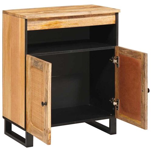 vidaXL Buffet Marron 60 x 33,5 x 75 cm Bois de mangue massif