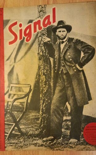Revue Signal Numéro 1 Année 1944 Les Méthodes De Guerre Américaines