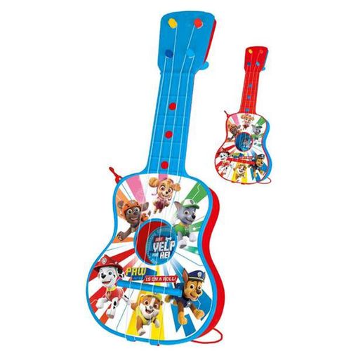 Guitare bébé La Pat Patrouille 4 cordes avec etui - jouet musical
