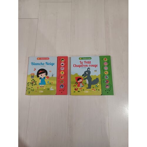 Lot De 2 Livres Sonores, Ecoute Un Conte
