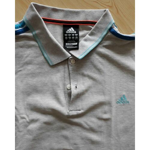 Polo Gris Clair Adidas 2xl