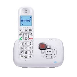 Téléphone fixe sans fil Alcatel xl375 voice white blanc avec répondeur numérique