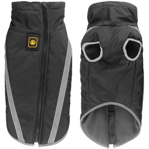 Jgd-Manteau De Chien Imperméable Veste Chaude D'hiver, Vêtements Pour Animaux De Compagnie Coupe-Vent Tenue De Veste De Chien Pour Petits Chiens De Taille Moyenne Avec Trou De Harnais Xl-6xl