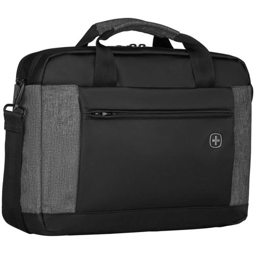 Underground Mallette pour Ordinateur Portable 16 Pouces,Poche pour Tablette Tactile 10 Pouces,Porte-Documents,Système d¿Organisation,9 l,Femmes Hommes,Noir,601057