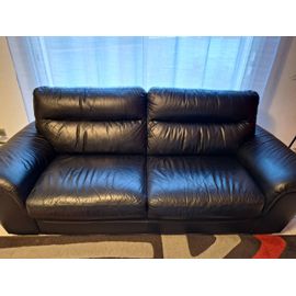 Canapé cuir 3 places