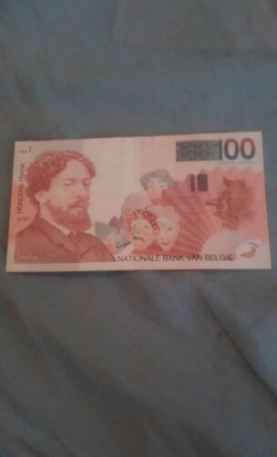Billet 100 Francs Belgique
