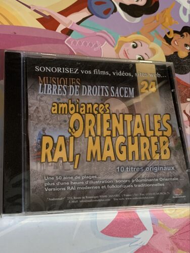 Cd Illustrations Musicales Audio Stud+ Vol.24 Oriental, Raï, Maghreb