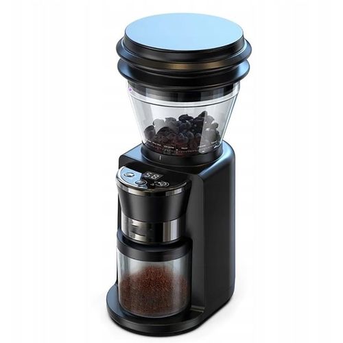 PSG3   Black 220W electric coffee bean grinder 34 gear adjustment powder mesh 210g coffee bean capacity coffee powder capacity 100g multifunctional household / commercial / kitchen grinding
