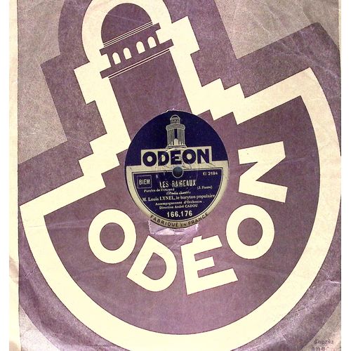 Louis Lynel - L'Angélus De La Mer - Les Rameaux -78 T 25cm