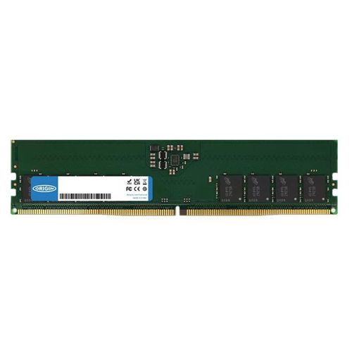 Origin Storage - DDR5 - module - 16 Go - DIMM 288 broches - 4800 MHz / PC5-38400 - 1.1 V - mémoire sans tampon - non ECC