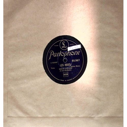 Edith Lorans Et Son Orchestre - Les Roses ( Valse ) - Légende Du Danube ( Valse) - 25 Cm