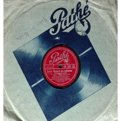 Le Pays Du Sourire - Franz Lehar - Marcel Cariven - 25 Cm